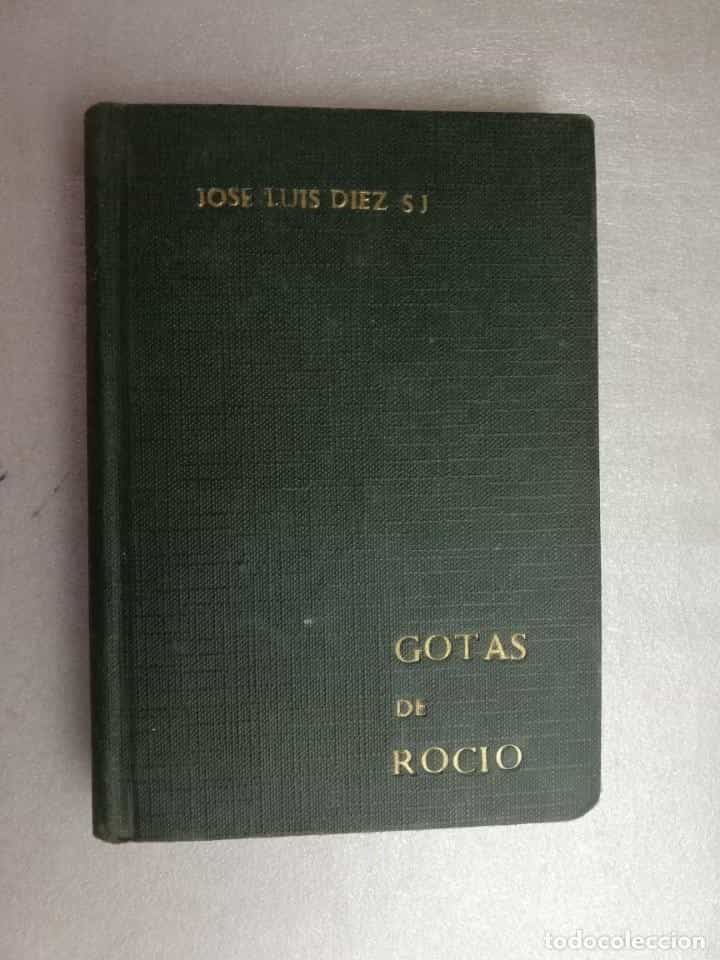 Libro de segunda mano: GOTAS DE ROCIO JOSE LUIS DIEZ