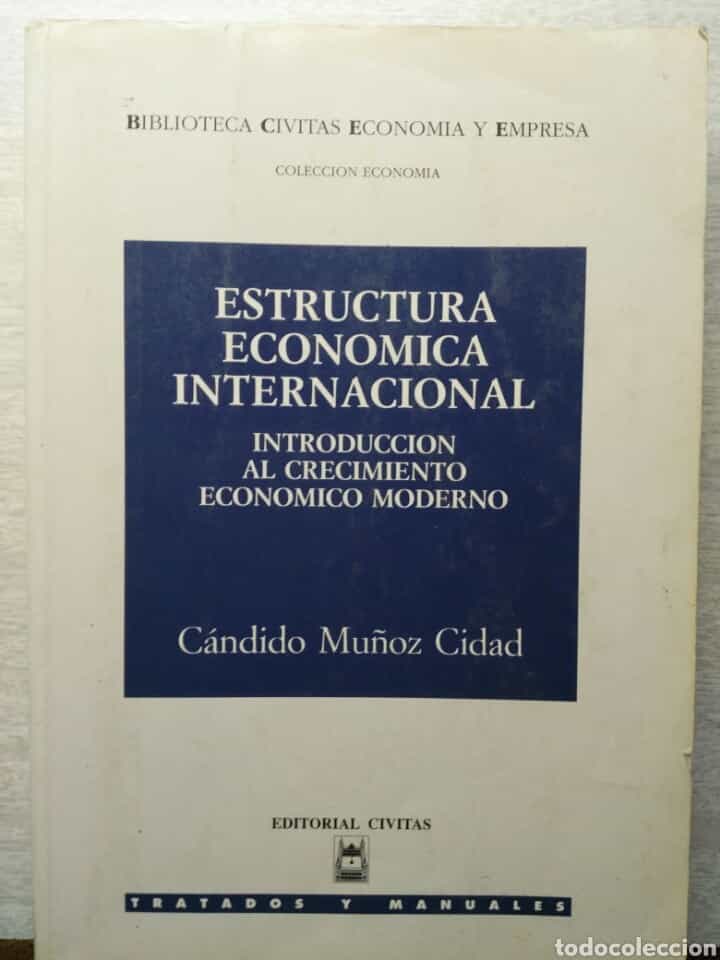 Libro de segunda mano: ESTRUCTURA ECONÓMICA INTERNACIONAL .CANDIDO M. CIDAD ED CIVITAS