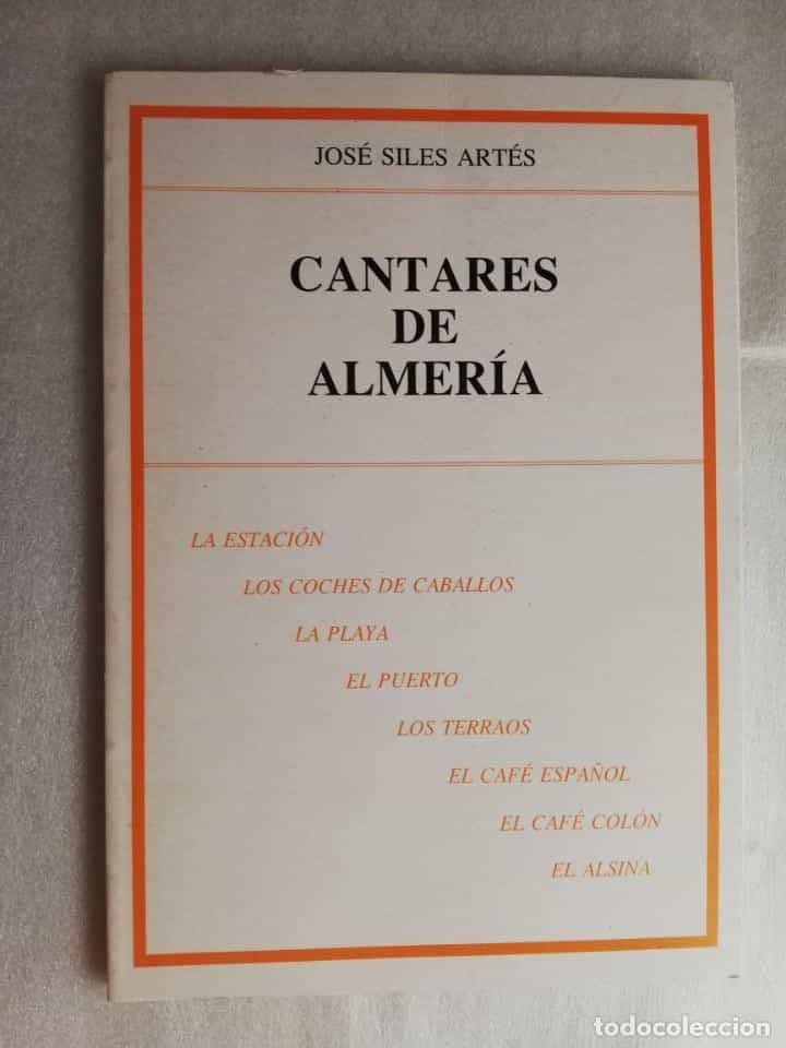 Libro de segunda mano: CANTARES DE ALMERÍA - JOSÉ SILES ARTÉS