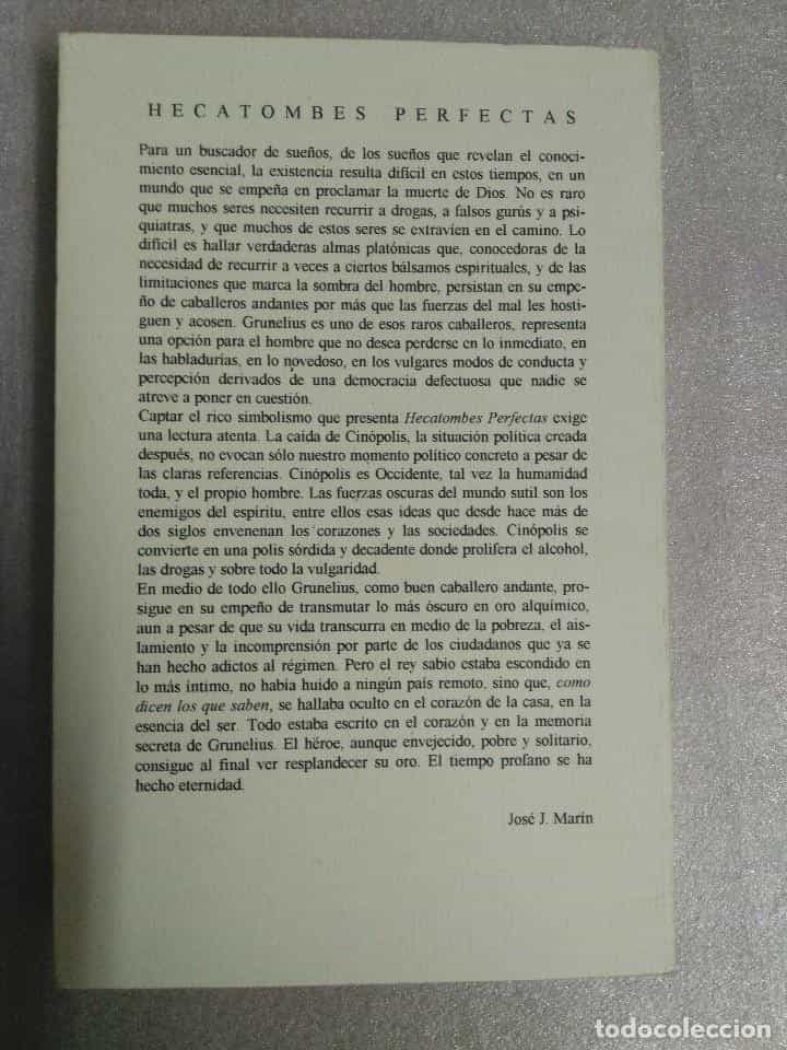 Imagen 2 del libro HECATOMBES PERFECTAS.- ANGEL DE UTRERA