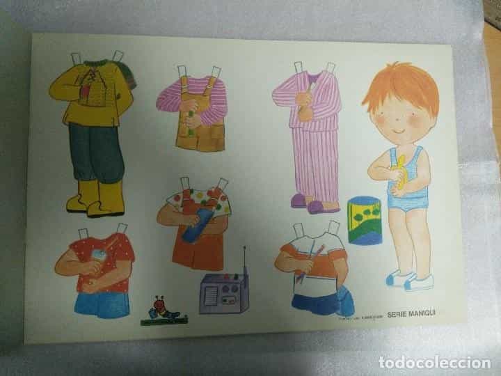Imagen 2 del libro MODA - NINS. EDICIONES CON BEL. BARCELONA, 1989 (LIBRO CON 8 LAMINAS). 25,5 X 38 CM. RECORTABLES
