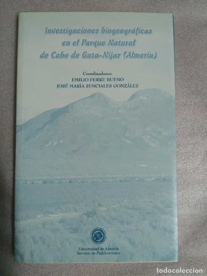 Libro de segunda mano: Investigaciones biogeográficas en el Parque Natural del Cabo de Gata-Níjar (Almería)