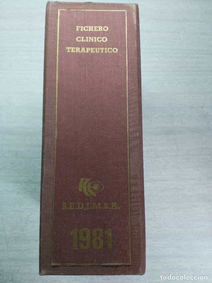 Libro de segunda mano: FICHERO CLINICO TERAPEUTICO 1981