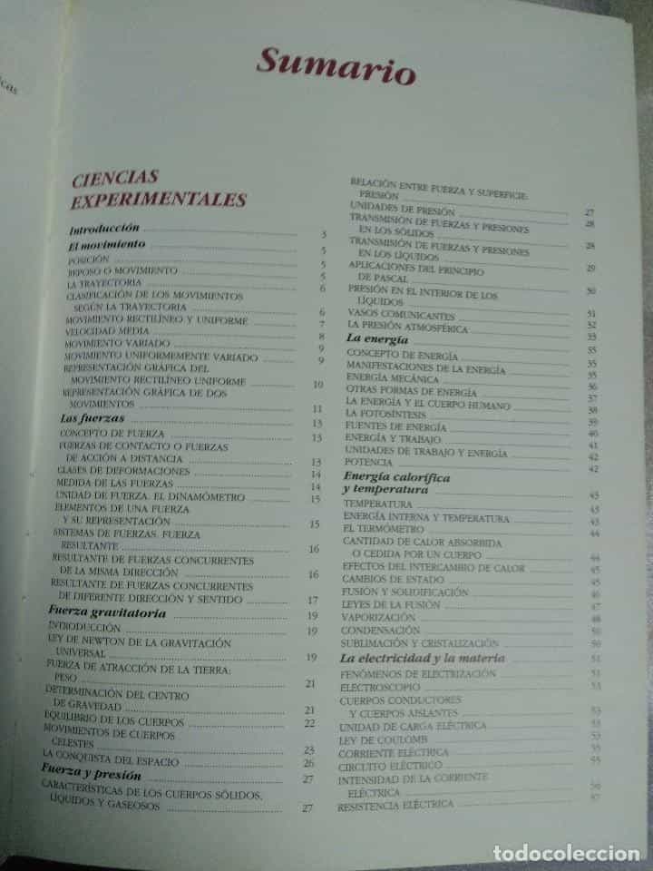 Imagen 2 del libro FISICA Y QUIMICA- BIBLOS 2000 CIENCIAS EXPERIMENTALES VER INDICE