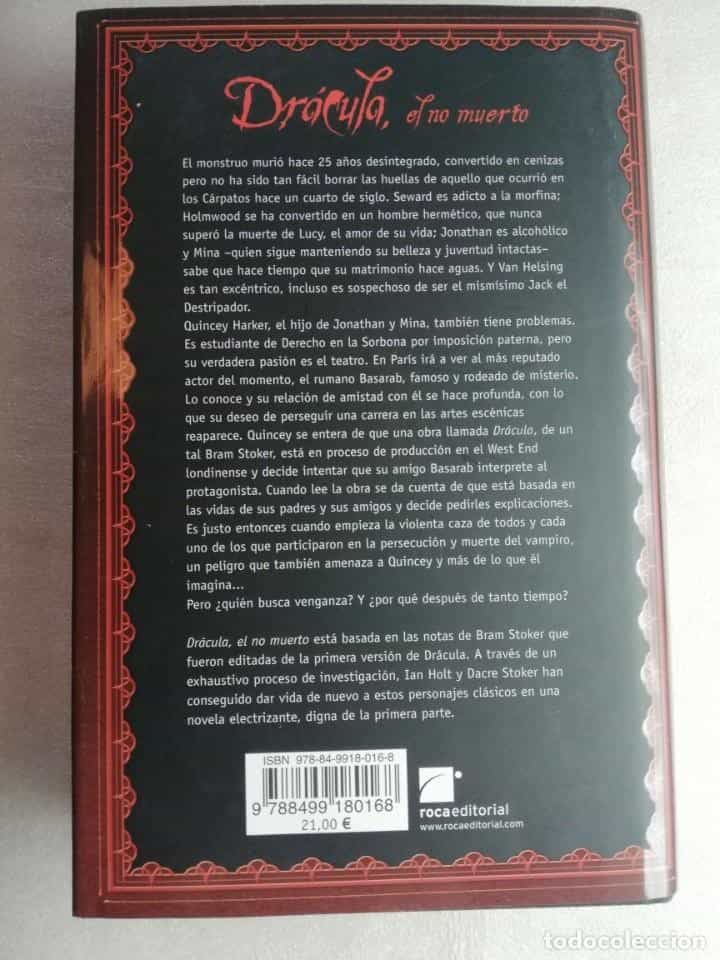 Imagen 2 del libro DRÁCULA, EL NO MUERTO - STOKER, DACRE - IAN HOLT