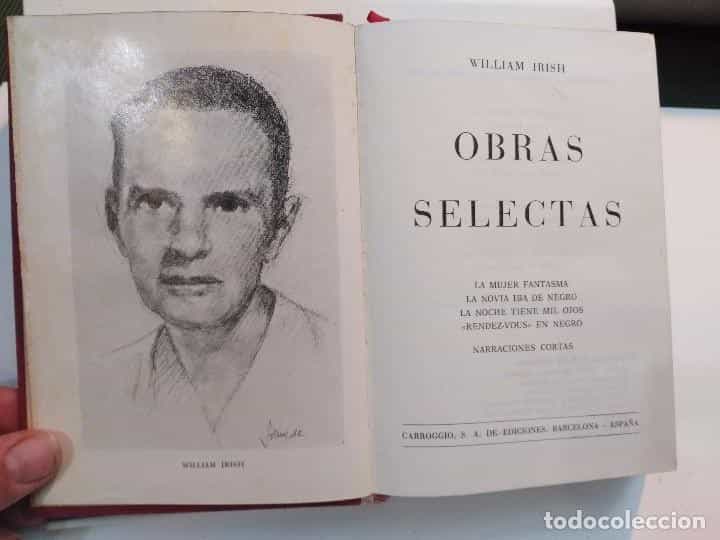Libro de segunda mano: OBRAS SELECTAS. WILLIAM IRISH. ED CARROGGIO