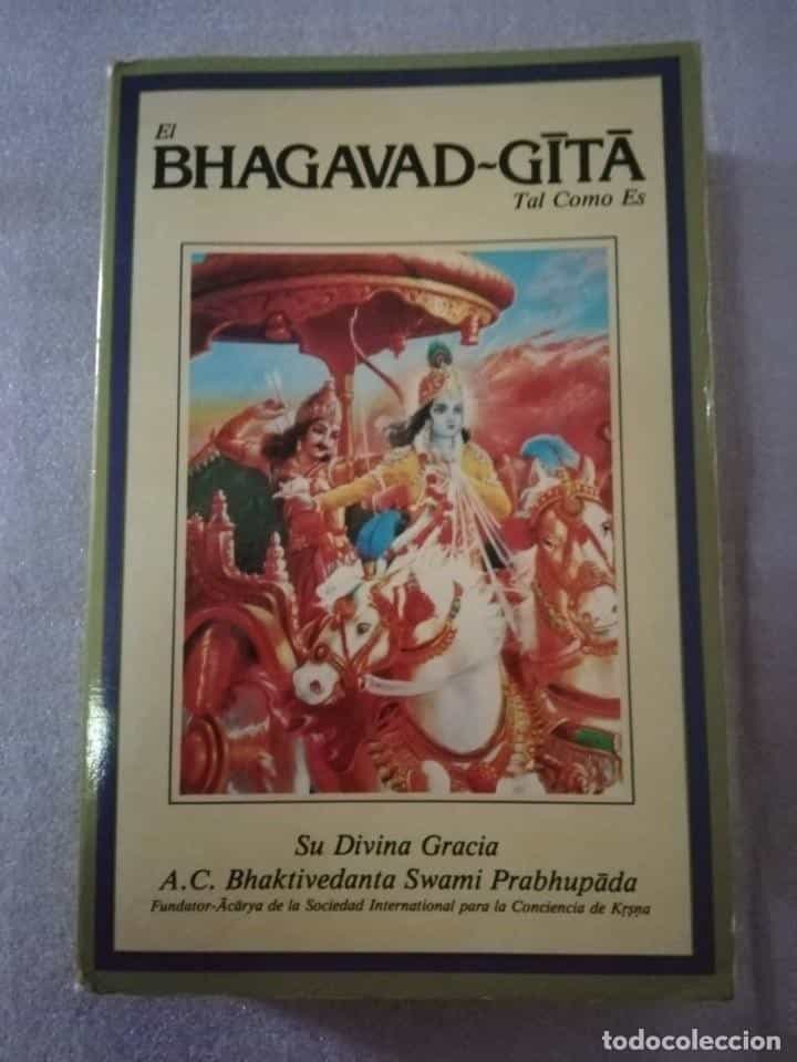 Libro de segunda mano: EL BHAGAVAD-GITA TAL COMO ES SU DIVINA GRACIA A.C. BHAKTIVEDANTA SWAMI PRABHUPADA