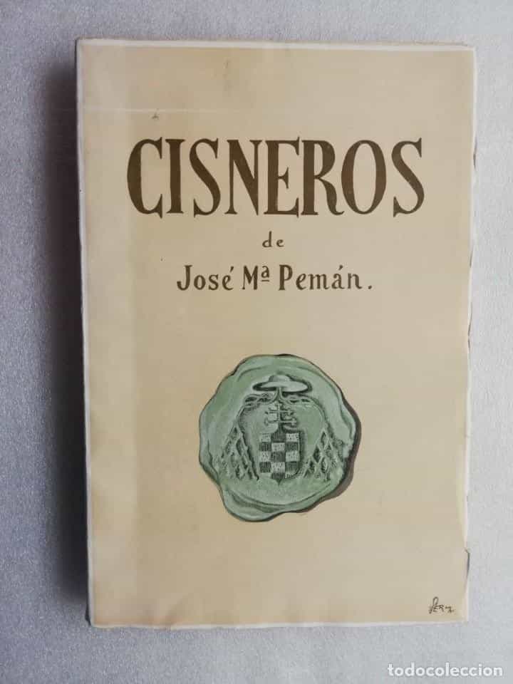 Libro de segunda mano: CISNEROS DE JOSE MARIA PEMAN 1935