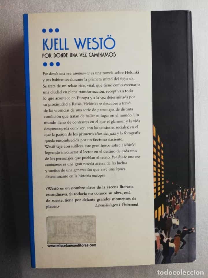 Imagen 2 del libro WESTÖ, KJELL: POR DONDE UNA VEZ CAMINAMOS