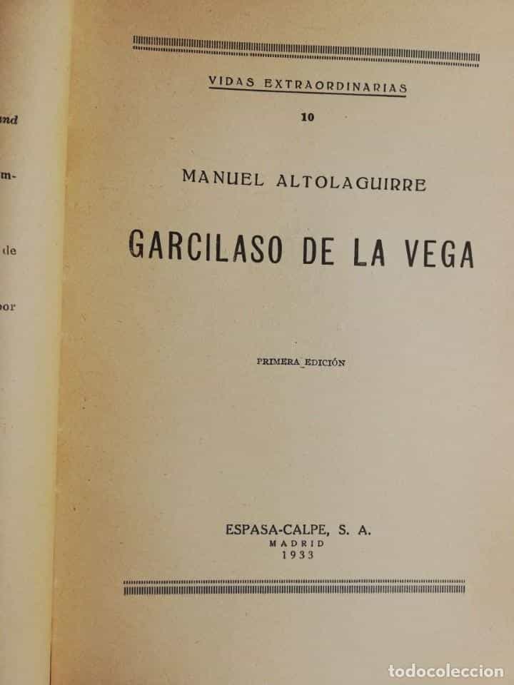 Imagen 2 del libro MANUEL ALTOLAGUIRRE - GARCILASO DE LA VEGA
