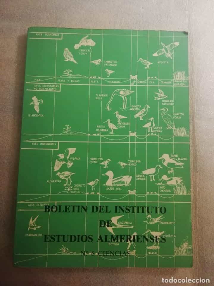Libro de segunda mano: BOLETÍN DEL INSTITUTO DE ESTUDIOS ALMERIENSES, Nº 6, CIENCIAS. ALMERÍA, 1986