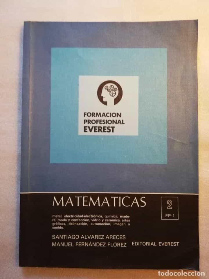 Libro de segunda mano: MATEMÁTICAS 2º FP-FORMACIÓN PROFESIONAL EVEREST-MANUEL FERNÁNDEZ FLÓREZ