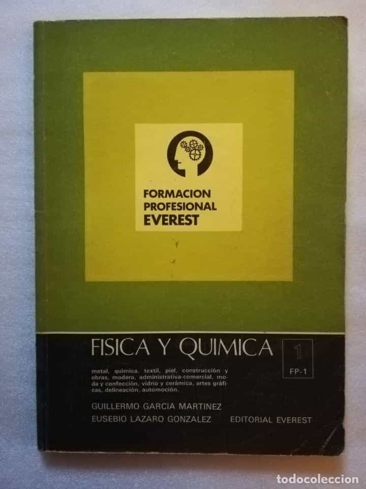 Libro de segunda mano: FÍSICA Y QUÍMICA-FORMACIÓN PROFESIONAL EVEREST-GUILLERMO GARCÍA MARTÍNEZ