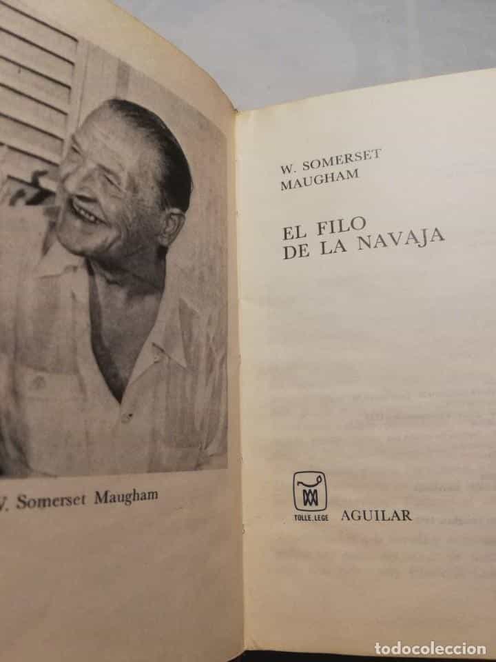 Libro de segunda mano: AGUILAR - EL FILO DE LA NAVAJA / W.SOMERSET MAUGHAM