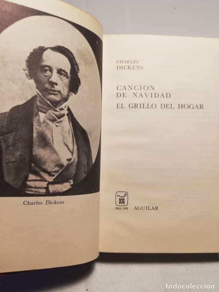 Libro de segunda mano: CANCIÓN DE NAVIDAD / EL GRILLO DEL HOGAR, DE CHARLES DICKENS. AGUILAR