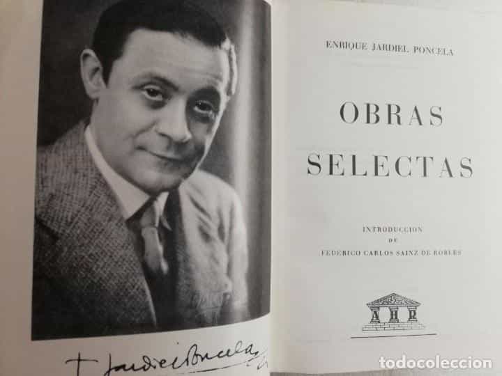 Imagen 2 del libro OBRAS SELECTAS,ENRIQUE JARDIEL PONCELA,EDITORIAL CARROGIO