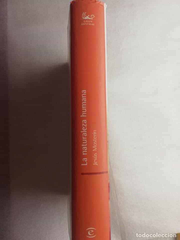 Imagen 2 del libro LA NATURALEZA HUMANA-JESÚS MOSTERÍN