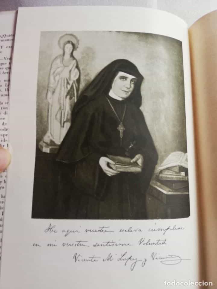 Imagen 3 del libro UN IDEAL VIVIDO. LA BEATA VICENTA Mª LÓPEZ Y VICUÑA. - FEDERICI, EMIDIO.-1959