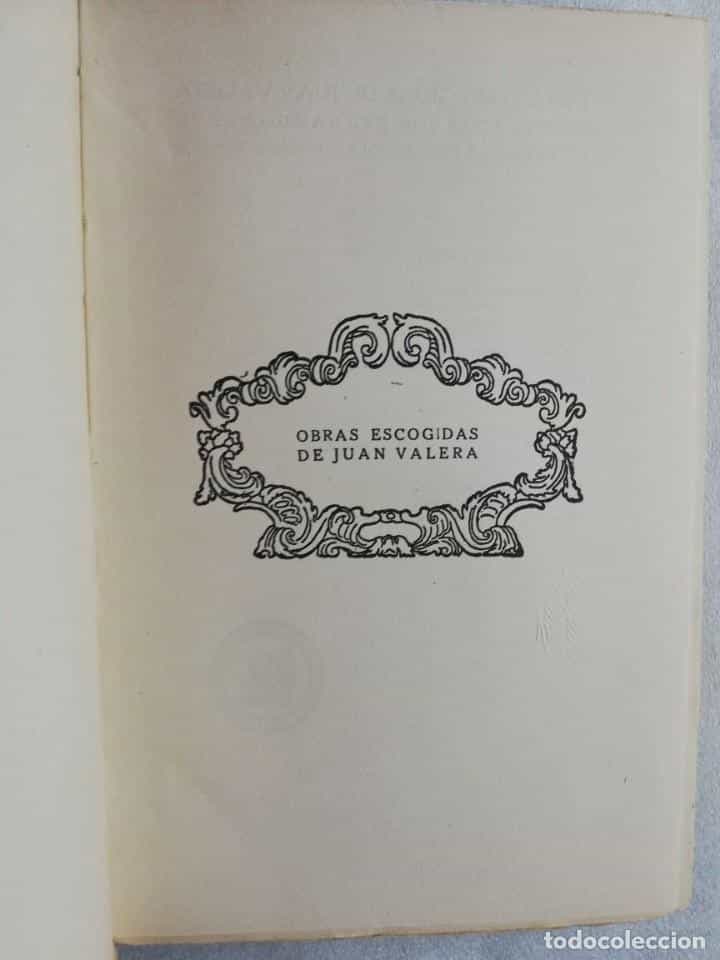Imagen 2 del libro OBRAS ESCOGIDAS DE JUAN VALERA: ENSAYOS 1928