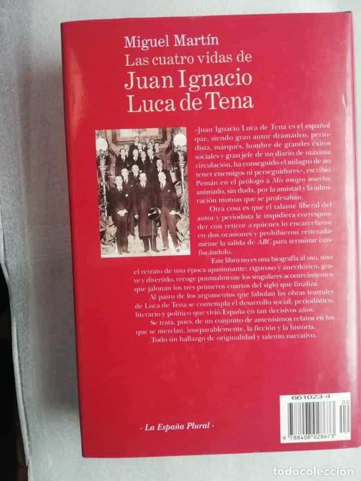 Imagen 2 del libro Las cuatro vidas de Juan Ignacio Luca de Tena