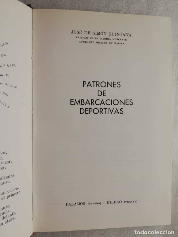 Imagen 3 del libro PATRONES DE EMBARCACIONES DEPORTIVAS: VELA Y MOTOR