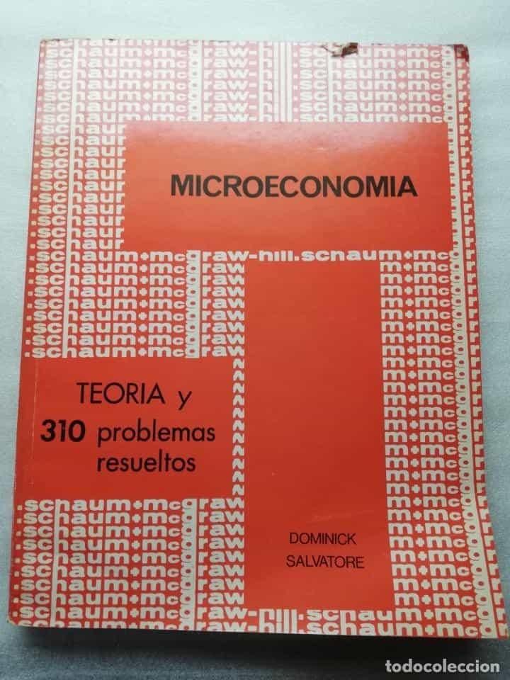 Libro de segunda mano: MICROECONOMÍA. TEORÍA Y 310 PROBLEMAS RESUELTOS, DOMINICK SALVATORE