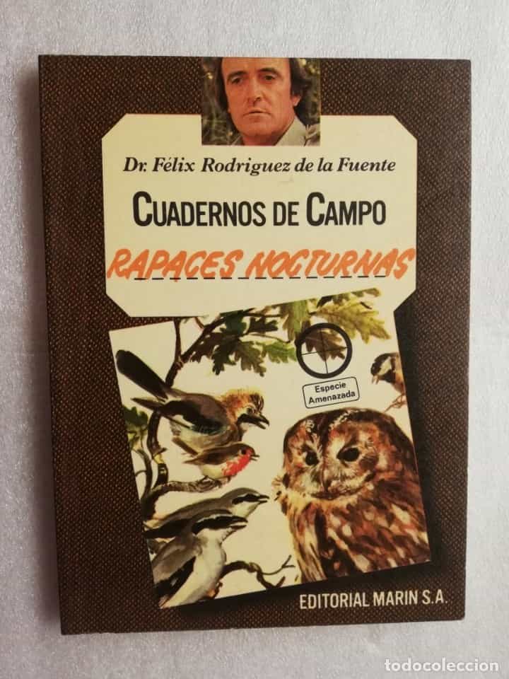 Libro de segunda mano: RAPACES NOCTURNAS - CUADERNOS DE CAMPO Nº 4 - DR. FÉLIX RODRIGUEZ