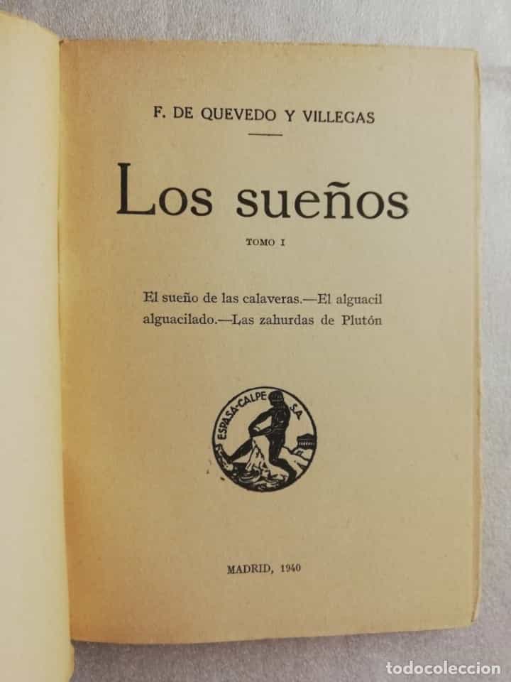 Imagen 2 del libro LOS SUEÑOS TOMO I F. DE QUEVEDO . COLECCION UNIVERSAL