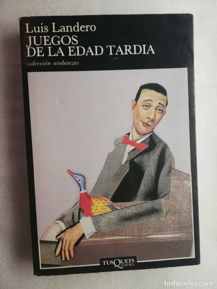 Libro de segunda mano: JUEGOS DE LA EDAD TARDÍA - LUIS LANDERO - TUSQUETS