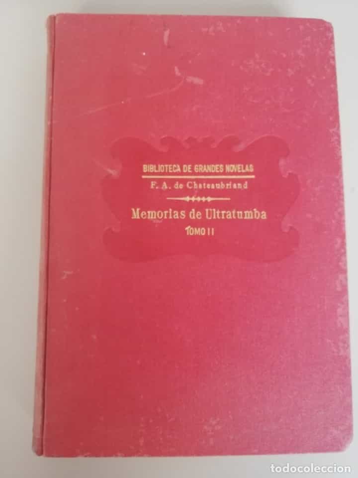 Libro de segunda mano: MEMORIAS DE ULTRATUMBA II. FRANCOIS RENE DE CHATEAUBRIAND ed SOPENA
