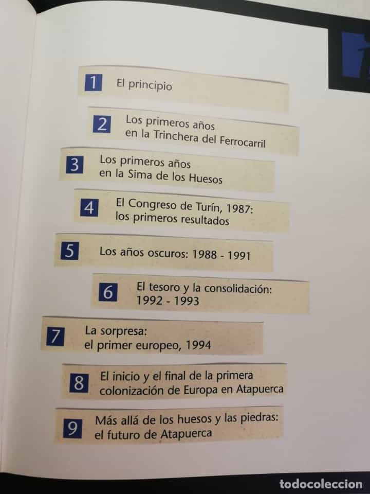 Imagen 2 del libro ATAPUERCA UN MILLON DE AÑOS DE HISTORIA. JOSE CERVERA-JUAN LUIS ARSUAGA-EUDALD CARBONELL