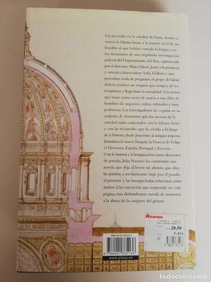 Imagen 3 del libro LA HERMANDAD DE LA SÁBANA BLANCA TAPAS DURAS JULIA NAVARRO
