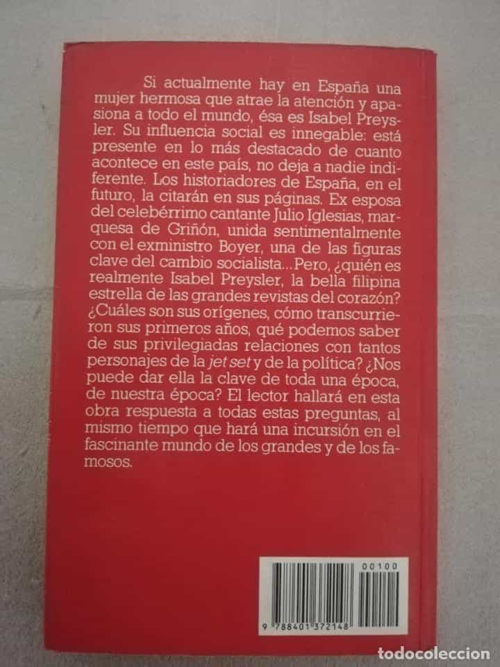 Imagen 2 del libro ISABEL PREYSLER.- EL TRIUNFO DE UNA MUJER.POR ASSUMPTA ROURA./PLAZA&JANES. BIOGRAFIA .