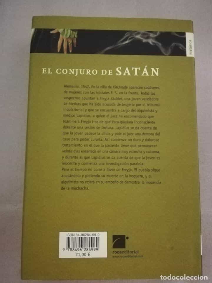 Imagen 2 del libro EL CONJURO DE SATÁN - SERNO, WOLF - tapas duras