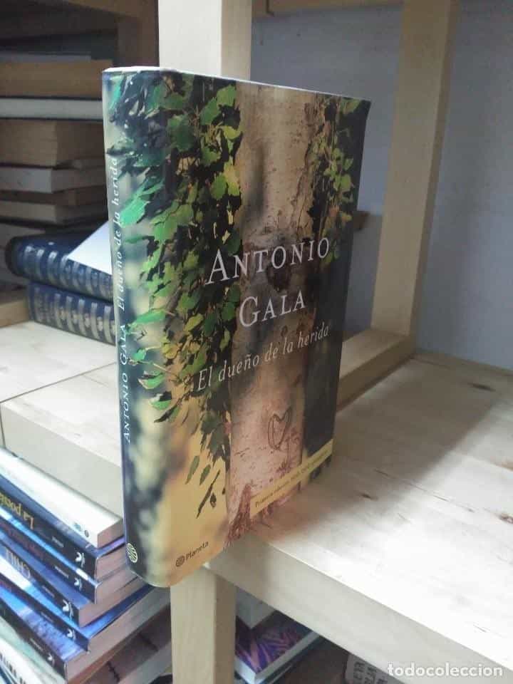 Imagen 2 del libro EL DUEÑO DE LA HERIDA ANTONIO GALA PRIMERA EDICION