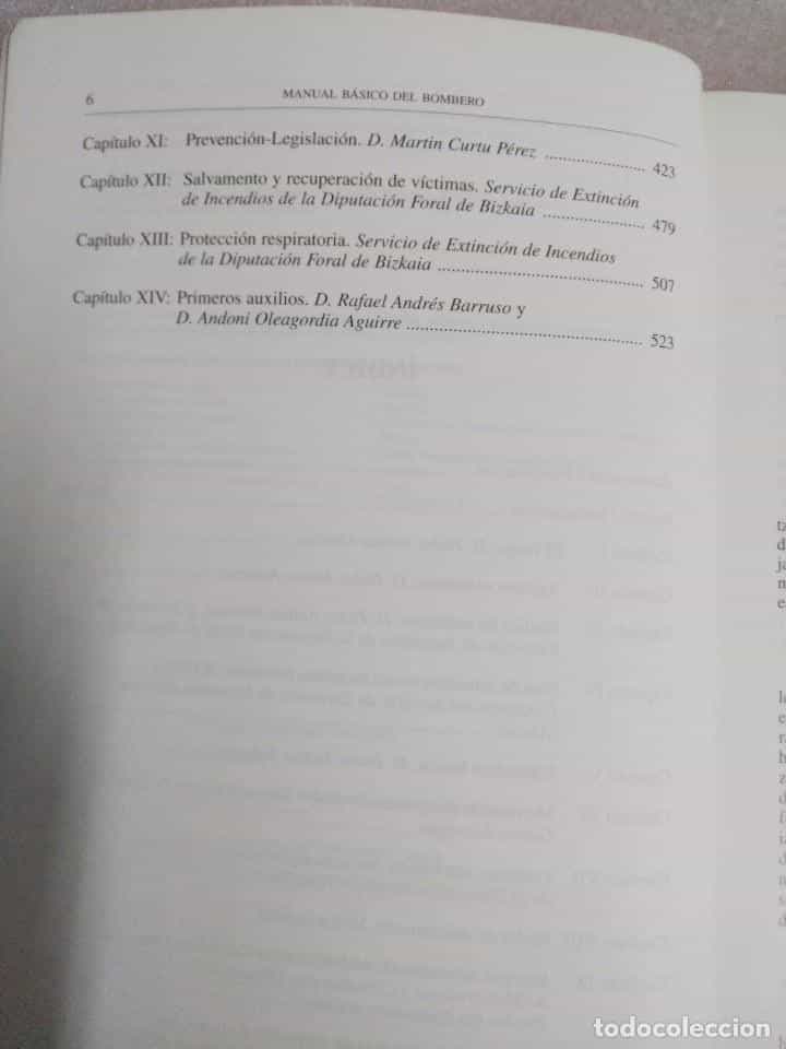 Imagen 3 del libro MANUAL BÁSICO DEL BOMBERO - 577 páginas. - VER INDICE