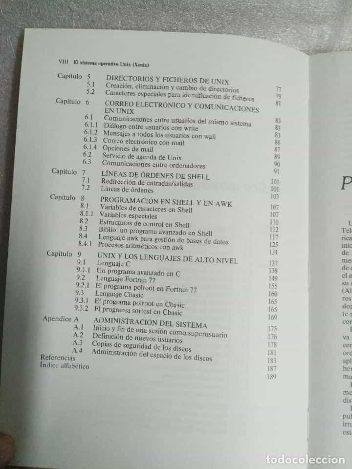 Imagen 3 del libro EL SISTEMA OPERATIVO UNIX ( XENIX ) ED MARCOMBO. INTRODUCCION Y APLICACIONES