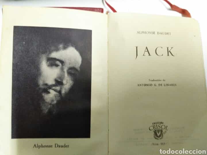 Imagen 3 del libro CRiSOL. ALPHONSE DAUDET . JACK. ED. AGUILAR N 213 . MUY BUEN ESTADO