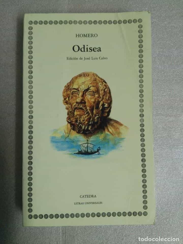 Libro de segunda mano: ODISEA, DE HOMERO. EDITORIAL CATEDRA LETRAS UNIVERSALES