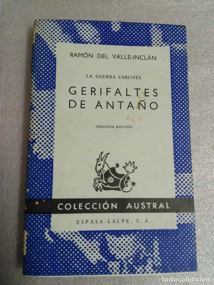 Libro de segunda mano: GERIFALTES DE ANTAÑO. R. DEL VALLE INCLÁN. COLECCIÓN AUSTRAL