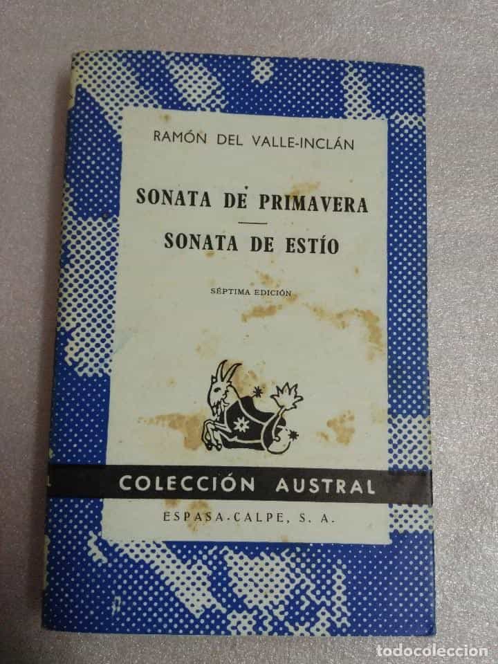 Libro de segunda mano: SONATA DE PRIMAVERA / SONATA DE ESTIO - VALLE-INCLAN, RAMON DEL AUSTRAL