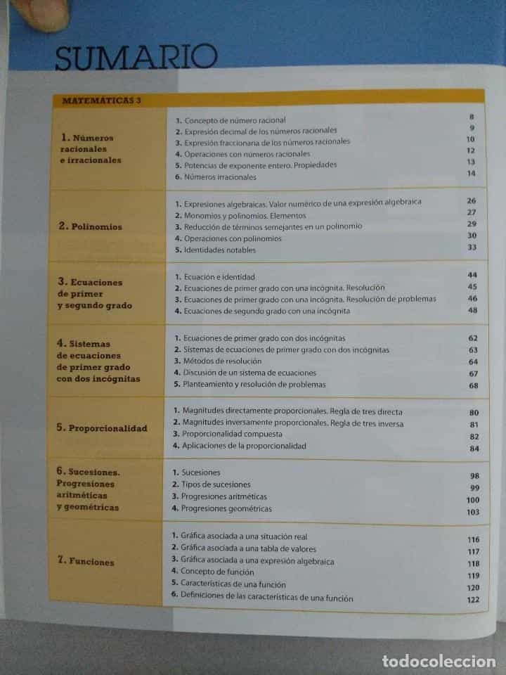 Imagen 2 del libro MATEMÁTICAS MCGRAWHILL PASTAS DURAS 3 ESO