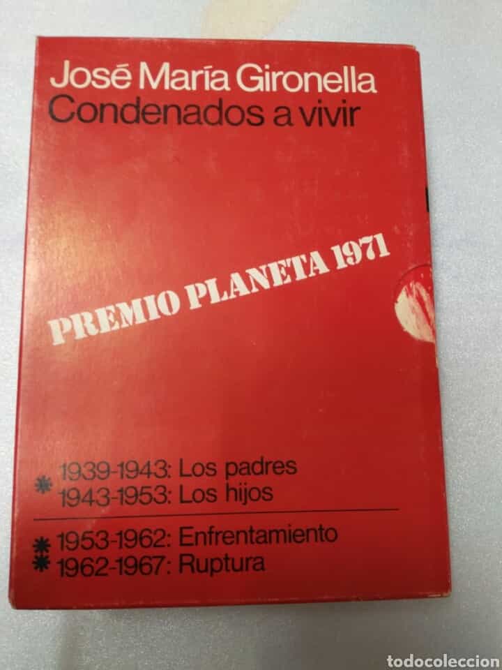 Libro de segunda mano: CONDENADOS A VIVIR . JOSE M GIRONELLA 2 TOMOS . 1971