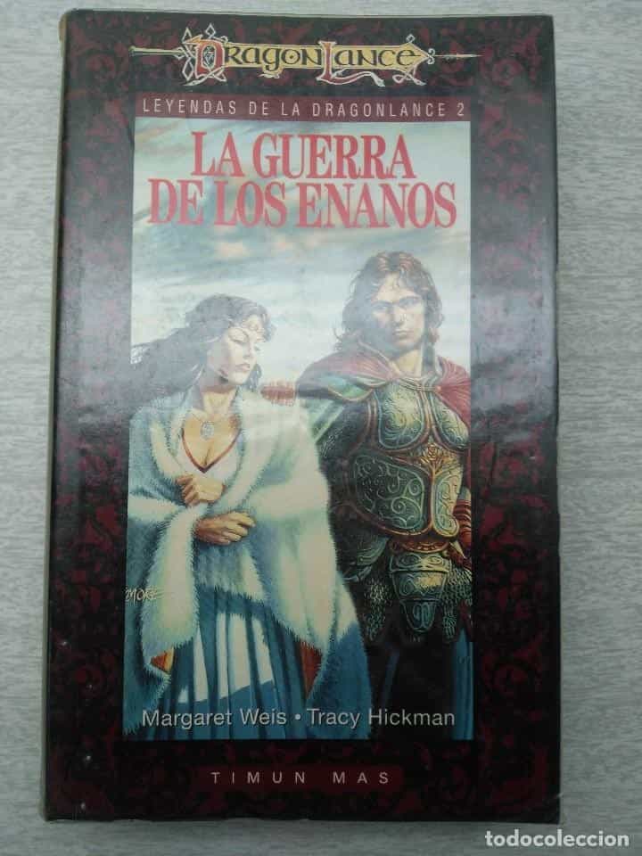 Libro de segunda mano: LA GUERRA DE LOS ENANOS LEYENDAS DE LA DRAGONLANCE 2 . TIMUN MAS .MARGARET WEIS Y TRACY HICKMAN