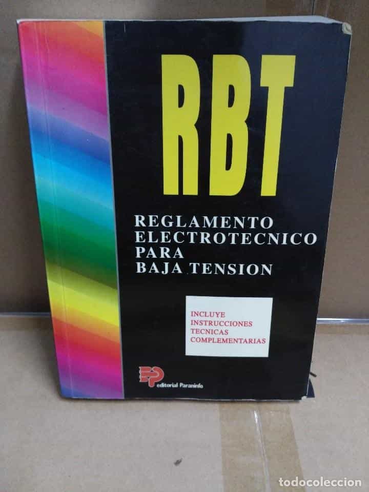 Libro de segunda mano: RBT REGLAMENTO ELECTROTÉCNICO PARA BAJA TENSIÓN - INSTRUCCIONES TÉCNICAS COMPLEMENTARIAS