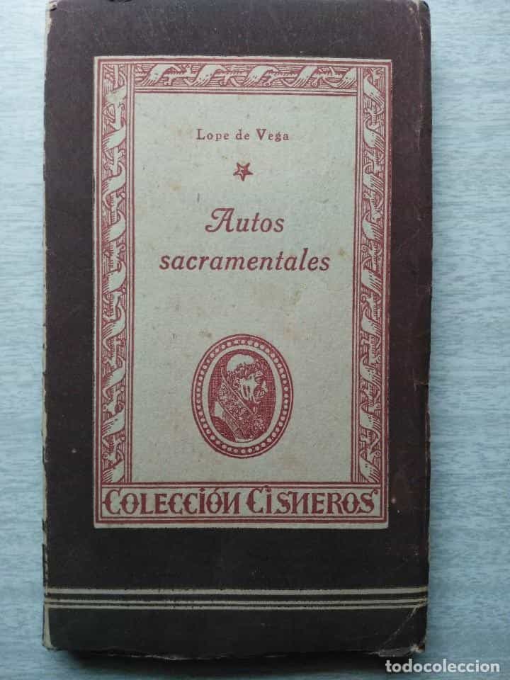 Libro de segunda mano: LOPE DE VEGA AUTOS SACRAMENTALES . COLECCION CISNEROS. 1943