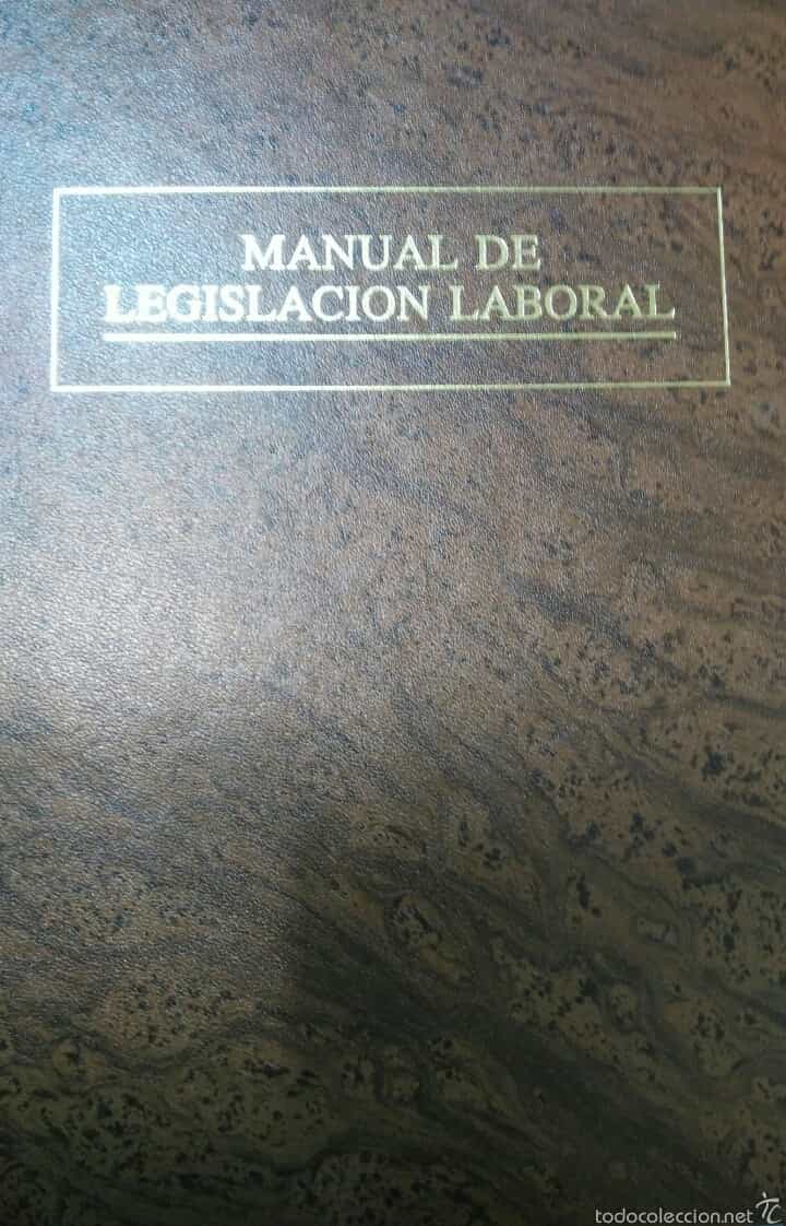 Libro de segunda mano: MANUAL DE LEGISLACIÓN LABORAL 1991