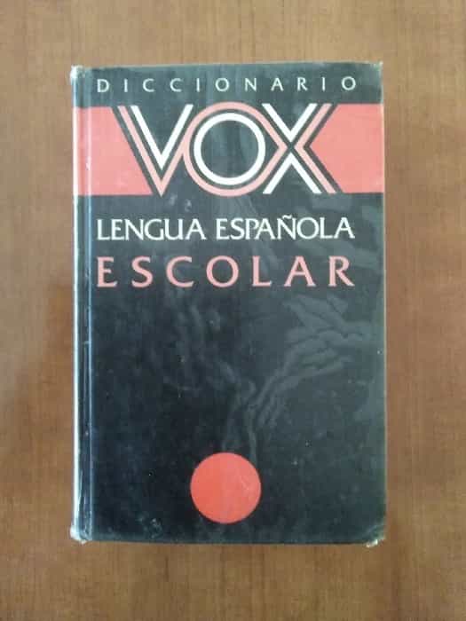 Libro de segunda mano: Diccionario escolar de la lengua española