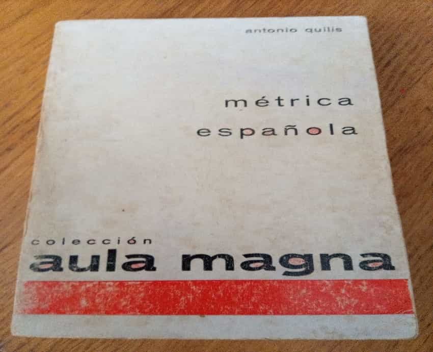 Libro de segunda mano: Métrica Española