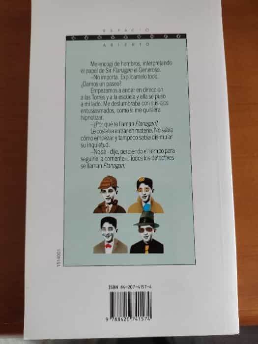 Imagen 2 del libro Todos Los Detectives Se Llaman Flanagan (Espacio Abierto)